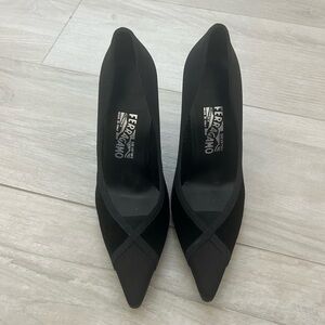 Salvatore Ferragamo Black Heels
